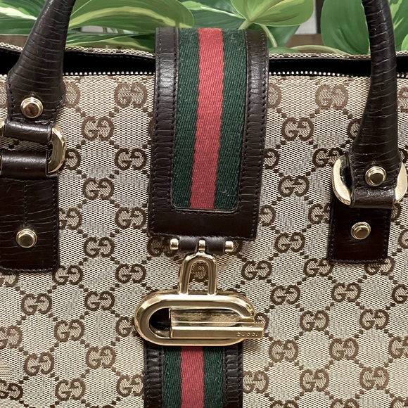 💯 Authentic Gucci Sherry line tote - Picture 3 of 14